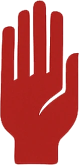 The Red Hand of Ulster from the Donnelly arms