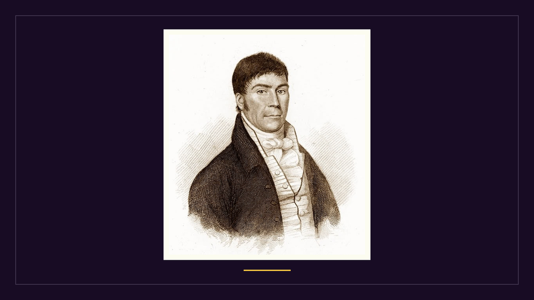 Engraved portrait of Dan Donnelly, Irish bare-knuckle champion