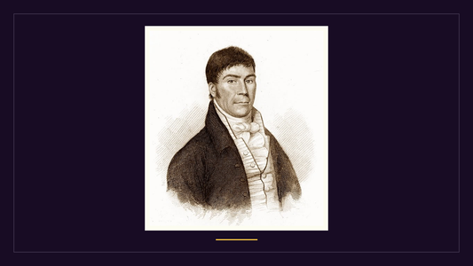 Engraved portrait of Dan Donnelly, Irish bare-knuckle champion